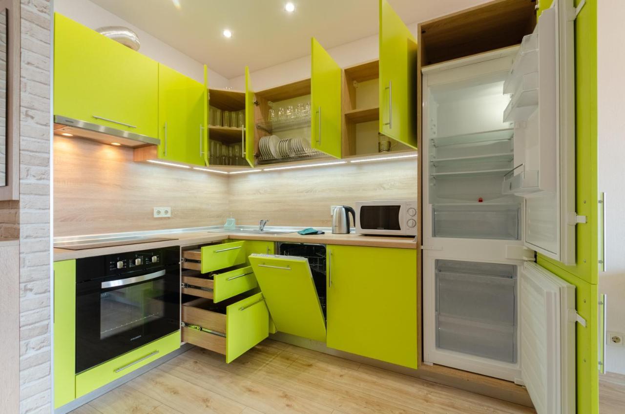 קייב Petrovdom 41B-59B-90B-77B Stunning City View Apartments At Rc Kvartet, Central Railway Station מראה חיצוני תמונה
