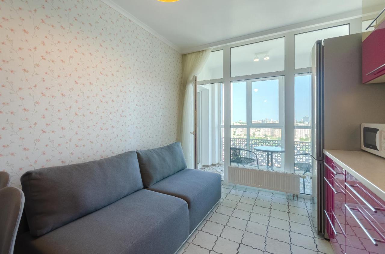 קייב Petrovdom 41B-59B-90B-77B Stunning City View Apartments At Rc Kvartet, Central Railway Station מראה חיצוני תמונה