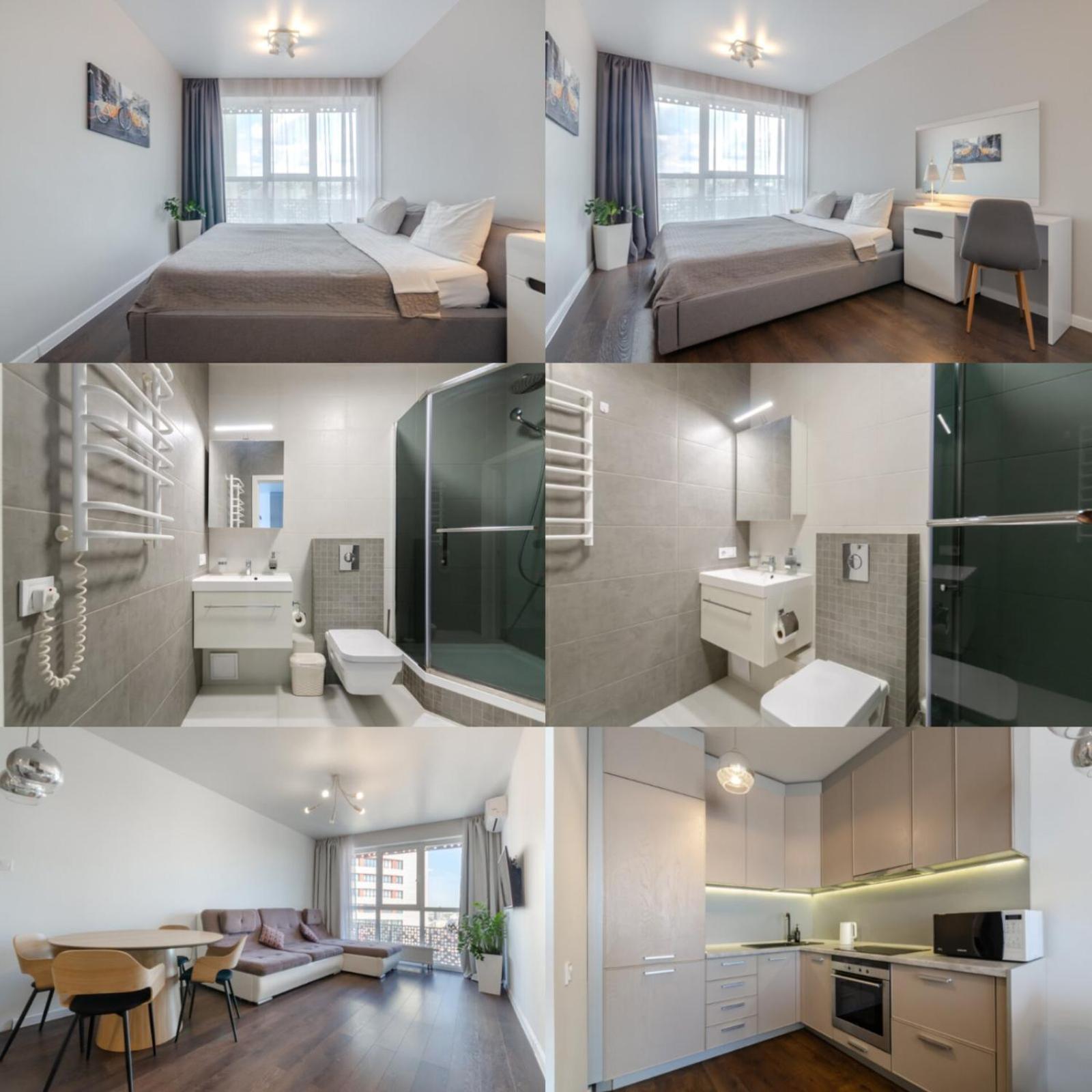 קייב Petrovdom 41B-59B-90B-77B Stunning City View Apartments At Rc Kvartet, Central Railway Station מראה חיצוני תמונה